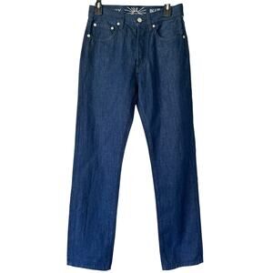 Daily Blue Jeans boost Straight Leg Dark Wash Eco Denim High Rise Size 26